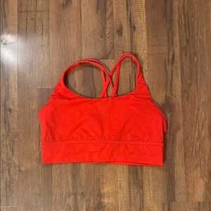 Lululemon Energy Longline Hot Heat